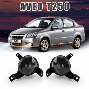 Светодиодные противотуманные фары Chevrolet Aveo T250 64W с СТГ